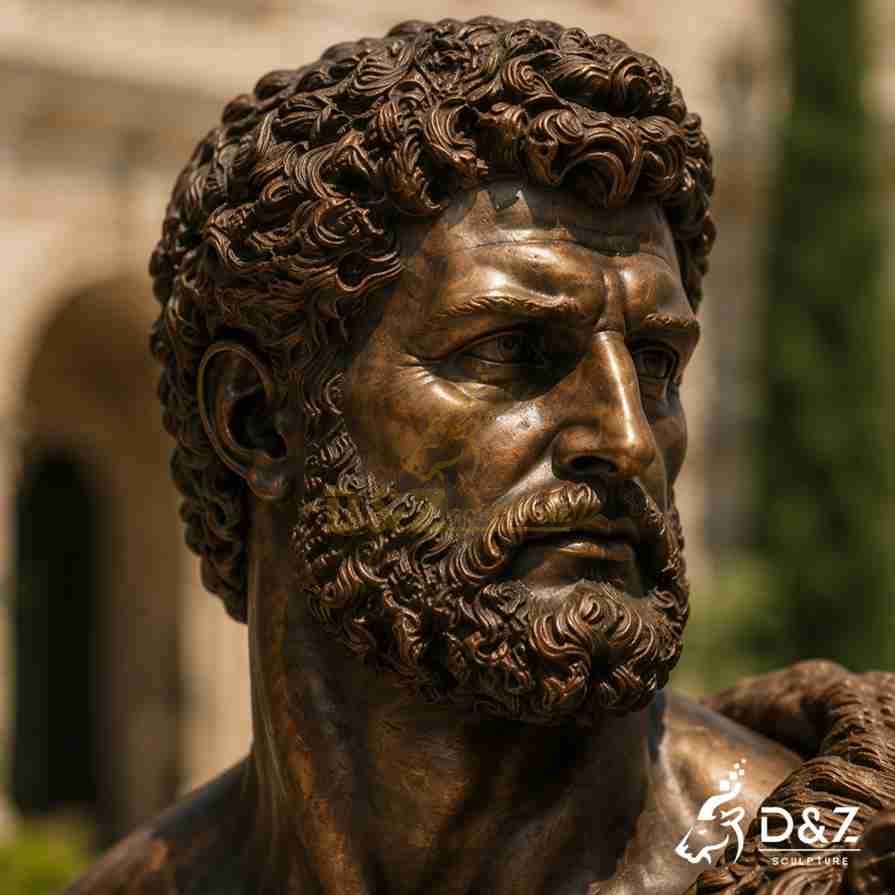 Hercules Bust Statue 4 Hercules Bust Statue 4