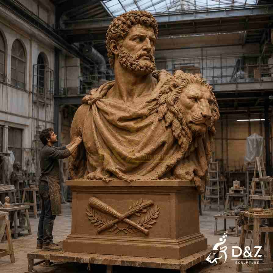 Hercules Bust Statue 7 Hercules Bust Statue 7