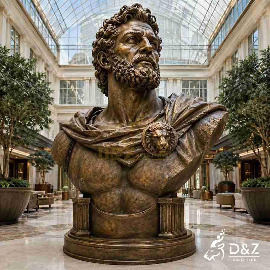 Hercules Bust Statue 9 Hercules Bust Statue 9