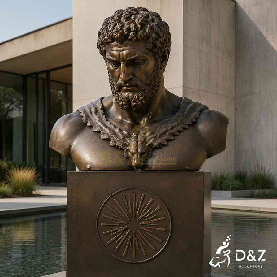 Hercules Bust Statue 13 Hercules Bust Statue 13