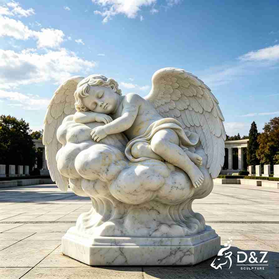 Sleeping Angel Statue 1