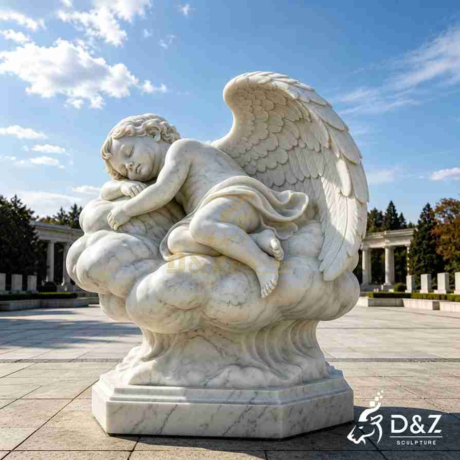 Sleeping Angel Statue 2