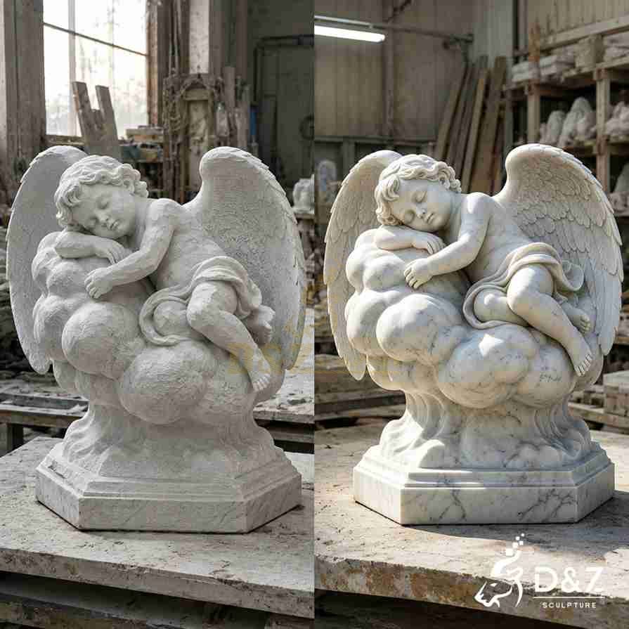 Sleeping Angel Statue 7