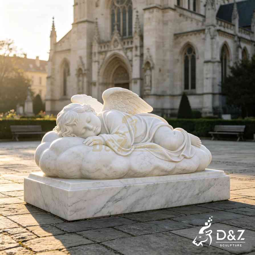 Sleeping Angel Statue 8