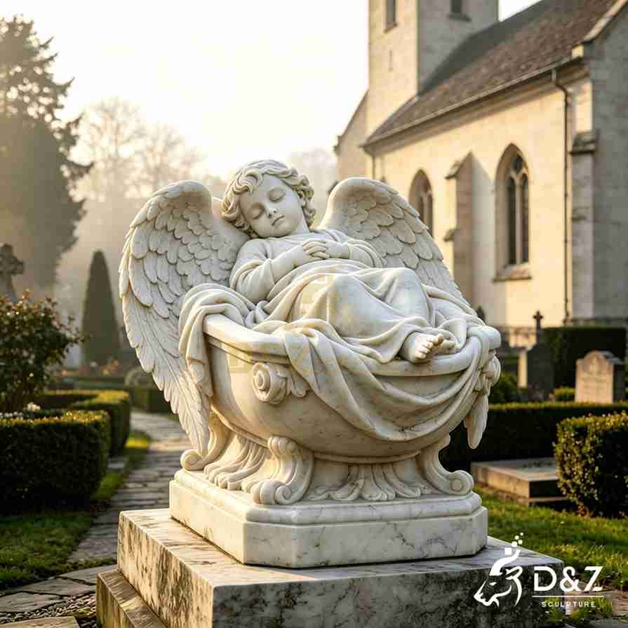 Sleeping Angel Statue 9