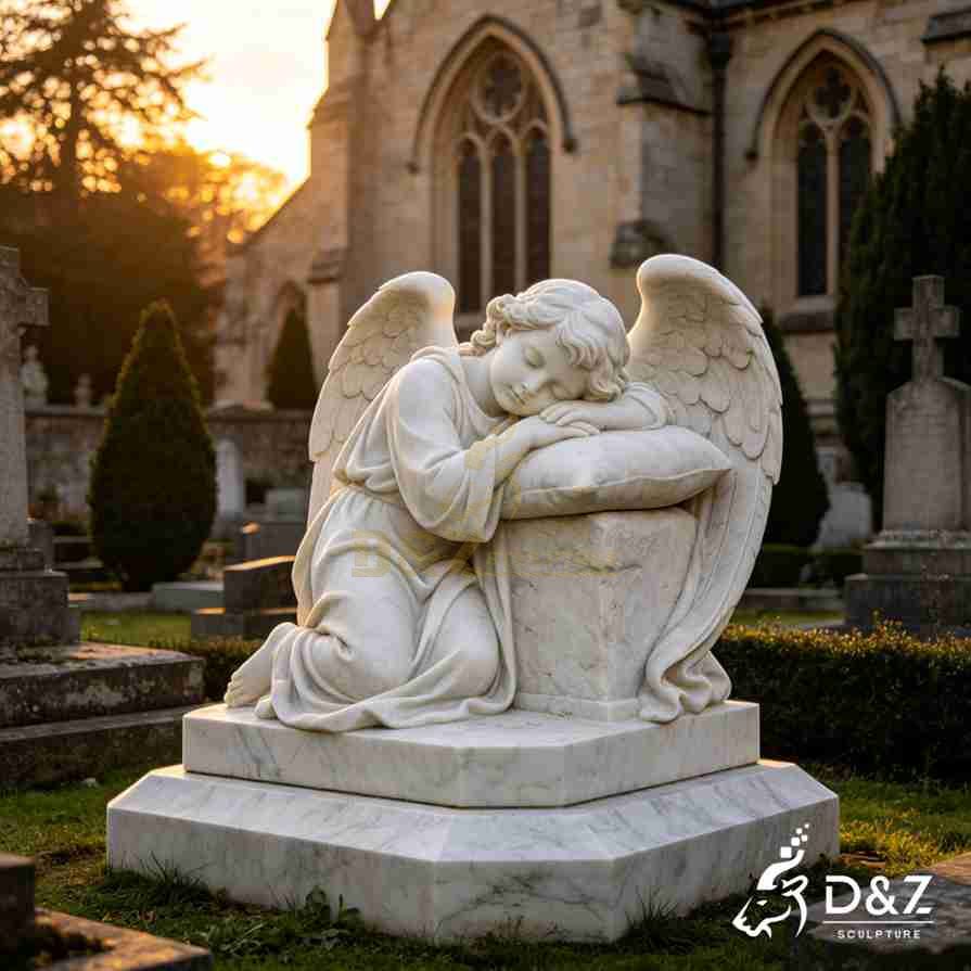 Sleeping Angel Statue 10