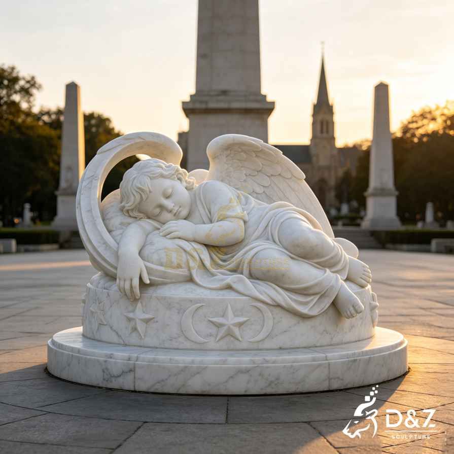 Sleeping Angel Statue 11