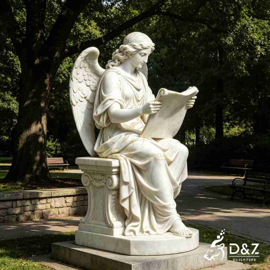 Sitting Angel Statue 4 Sitting Angel Statue 4
