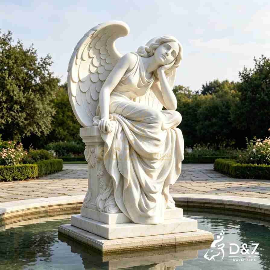 Sitting Angel Statue 7 Sitting Angel Statue 7