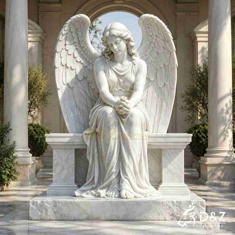 Sitting Angel Statue 9 Sitting Angel Statue 9