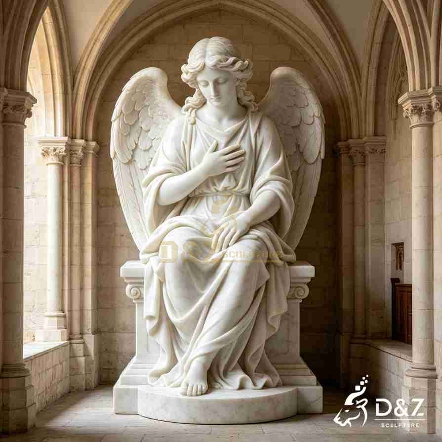 Sitting Angel Statue 10 Sitting Angel Statue 10