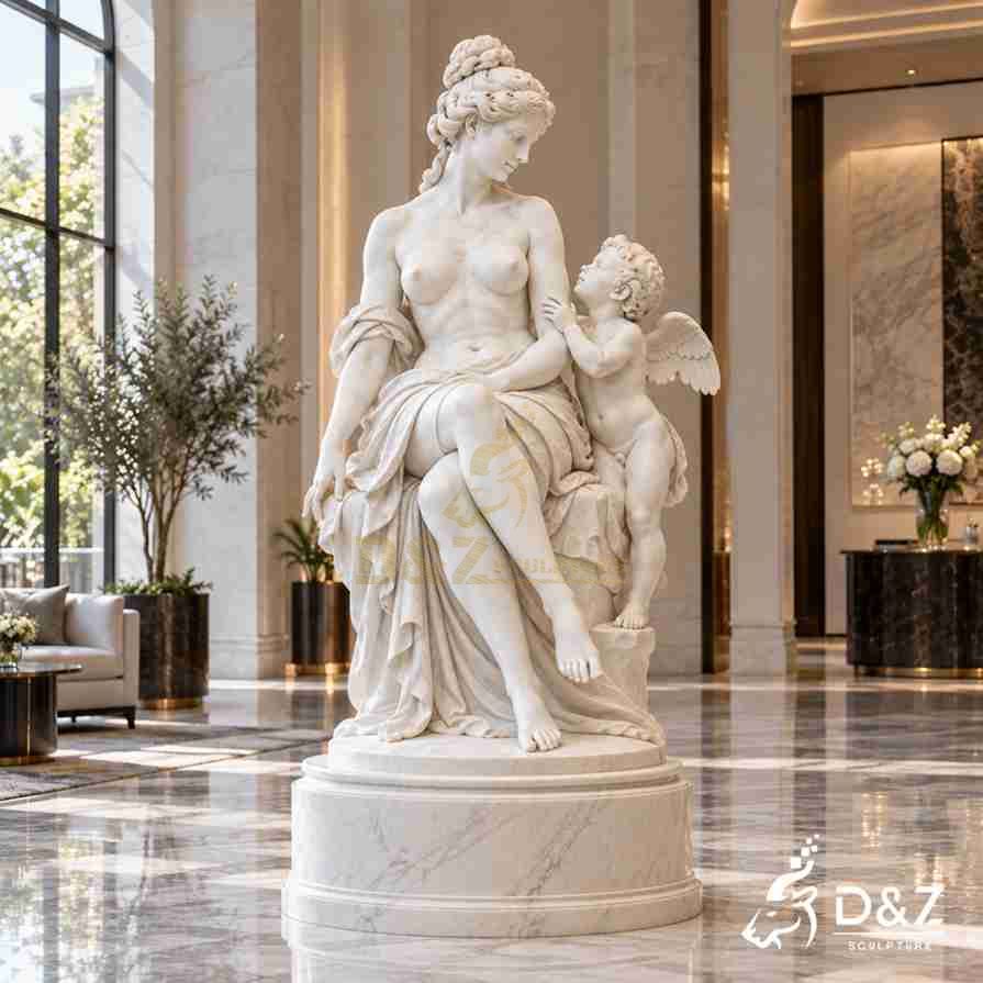 8. Venus and Cupid Statue 8. Venus and Cupid Statue