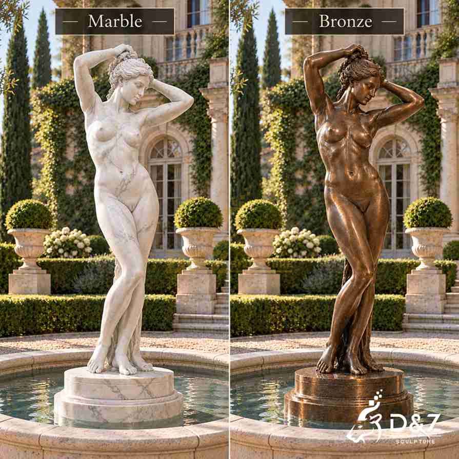 Marble and Bronze Materials for Roman Venus Statues