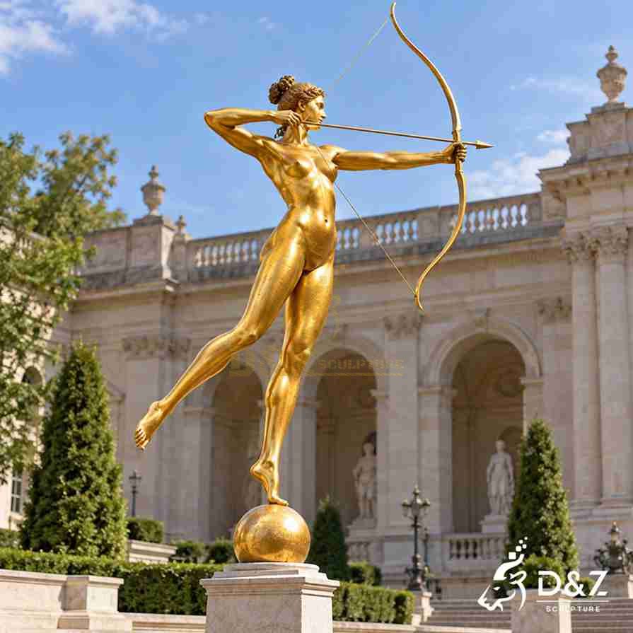 Diana of the tower sculpture replica