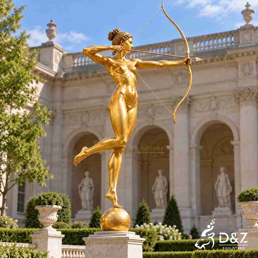Diana of the tower sculpture replica